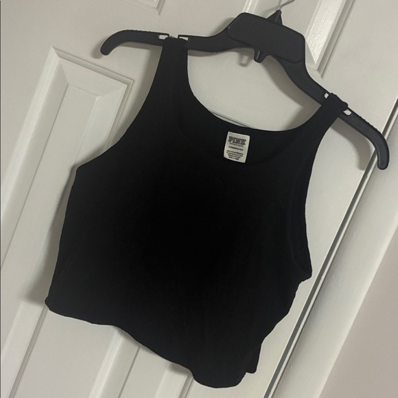 PINK Victoria's Secret Tops - Victoria Secret PINK cropped ribbed tank